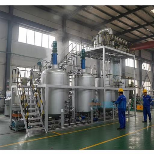 基础油溶剂萃取脱色精制设备 2
